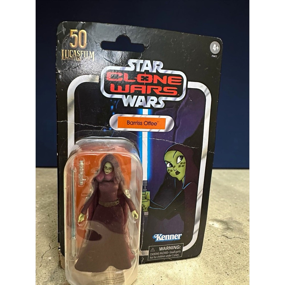 Star Wars The Vintage Collection Barriss Offee VC214 Clone Wars - DAMAGED